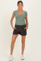 CharcoalPull On Maternity Short