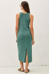 Hunter Ribbed Midi Tank Dress