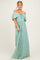 Seafoam Lace Maxi Dress