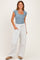 Bone Fleece Barrel Leg Sweatpants