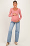 Light Blue Washed Maternity Straight Leg Jeans