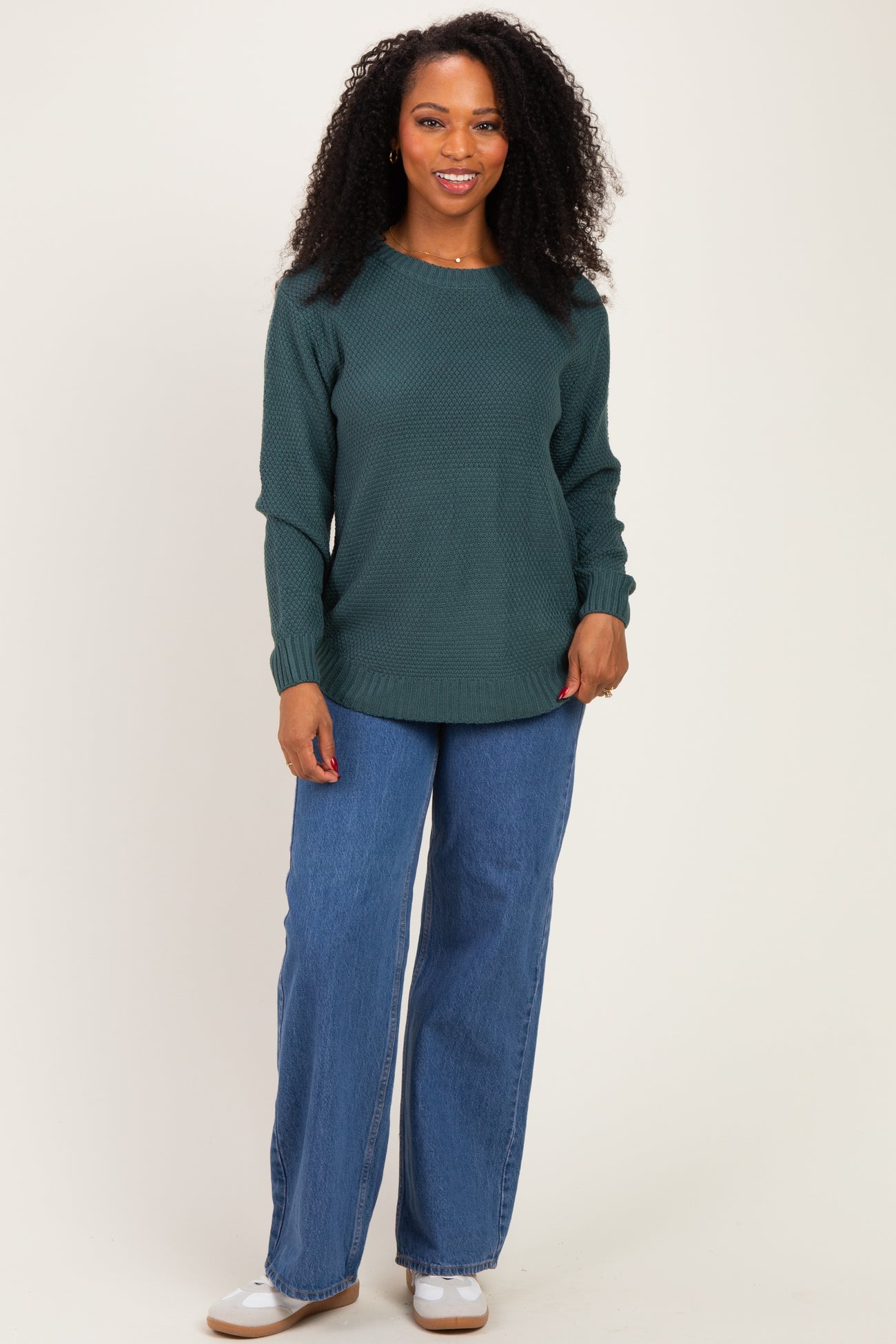 Ash Jade Knit Pullover Sweater