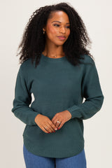 Ash Jade Knit Pullover Sweater