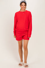Ruby Maternity Pullover & Shorts Set