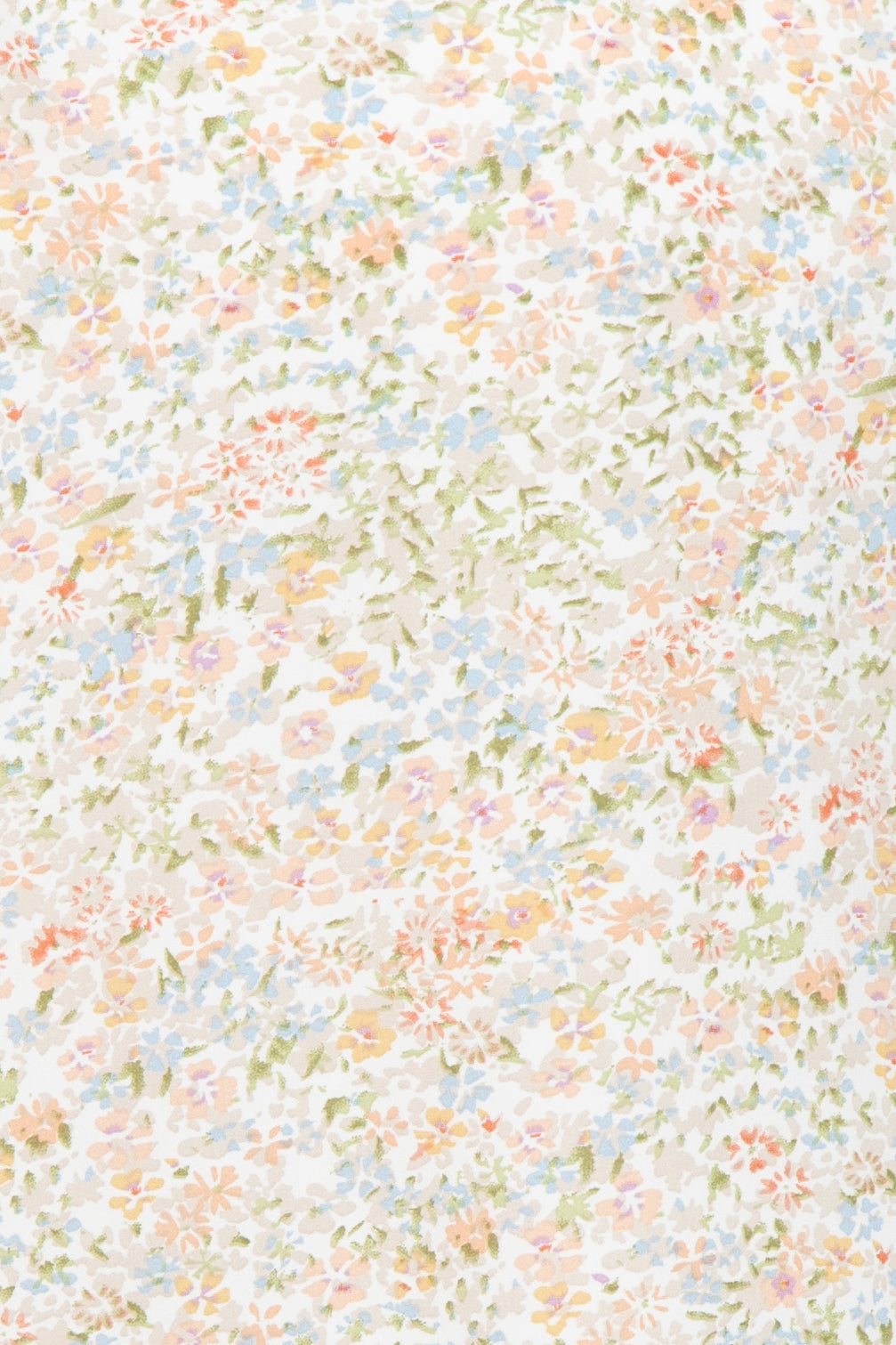 floral print maternity wear fabric in pastel colors, featuring a soft and light design