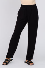 Black Linen Pants