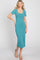Jade Fitted Midi Dress