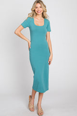 Jade Fitted Maternity Midi Dress