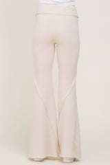 Taupe Terry Flare Lounge Pants