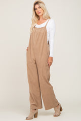 Taupe Corduroy Overalls