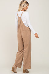 Taupe Corduroy Overalls