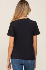 Black Bravado Designs Short Sleeve Nursing Top