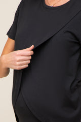 Black Bravado Designs Short Sleeve Nursing Top