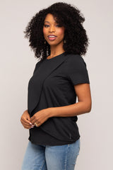 Black Bravado Designs Short Sleeve Nursing Top