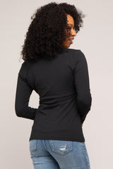 Black Bravado Designs Long Sleeve Nursing Top