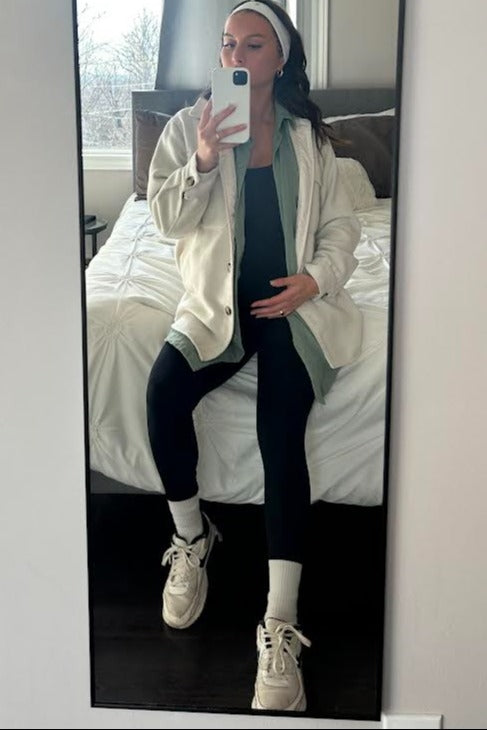 Black Sleeveless Maternity One Piece