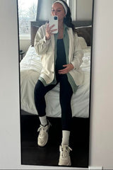 Black Sleeveless Maternity One Piece