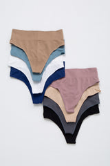 Multicolor Maternity Thong Underwear Set