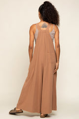 Mocha Wide Leg Jumpsuit