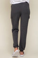 Charcoal Cargo Maternity Lounge Maternity Pants