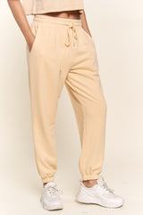 Yellow Drawstring Sweatpants