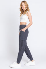 Charcoal Cargo Pocket Jogger Pants