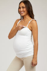 Bravado White Seamless Nursing Maternity Camisole