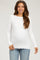 Ivory Knit Long Sleeve Maternity Top