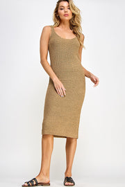 Camel Knit Dress