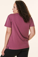 Plum Bravado Lift Up Nursing Top