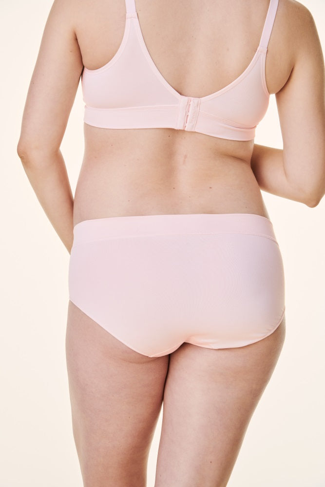 Light Pink Bravado Designs Wrap Front Seamless Maternity Underwear