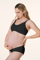 Black Bravado Scoop Neck Maternity & Nursing Bra