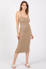 Taupe Racerback Dress