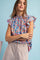 Blue Multi-Color Printed Blouse