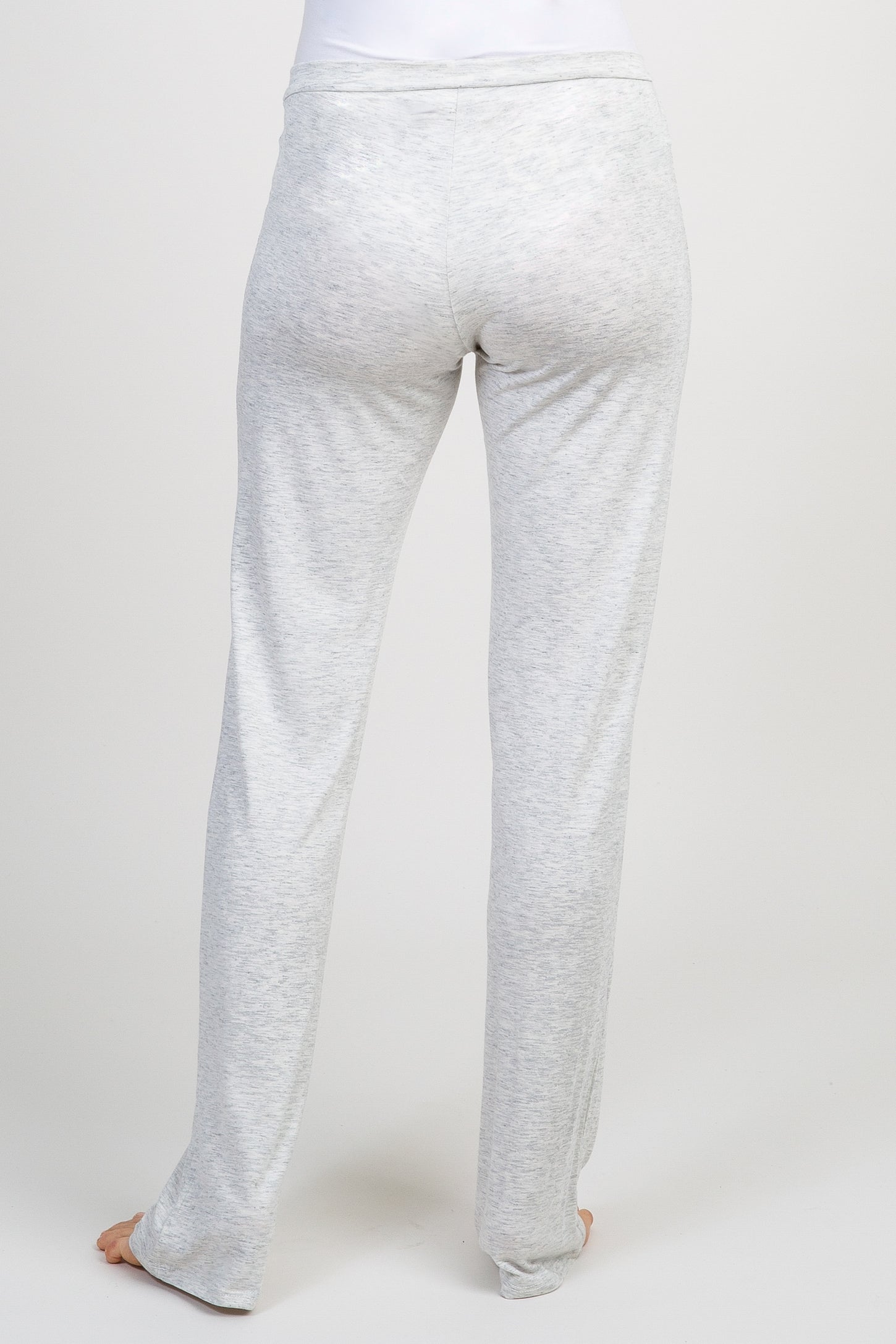 Grey Drawstring Pajama Pants