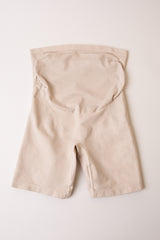 Beige Belly Bandit Thighs Disguise Maternity Support Shorts