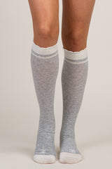 Heather Grey Belly Bandit Maternity Compression Socks