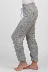 Heather Grey Drawstring Pajama Pants