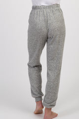 Heather Grey Drawstring Pajama Pants