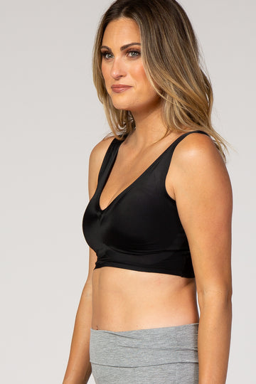 Black Seamless Bralette