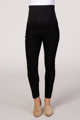 PinkBlush Black Skinny Tapered Maternity Pant