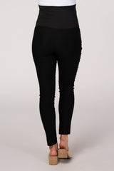 PinkBlush Black Skinny Tapered Maternity Pant