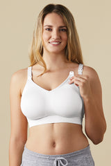 White Bravado Designs Body Silk Seamless Nursing Bra