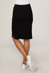 Black Drawstring Skirt