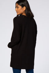 Black Thermal Maternity Tunic