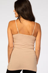 Camel Solid Cami