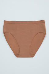 Mocha Bravado High-Rise Seamless Panty