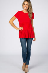 Red Tiered Top