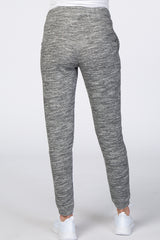 Charcoal Drawstring Maternity Sweatpants