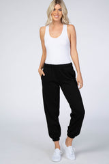 Black Basic Sweatpants